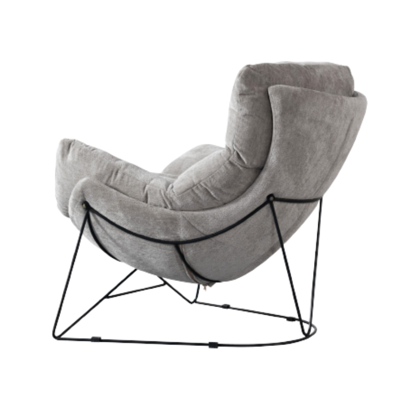 Arc Line Fabric Single Chair, , large